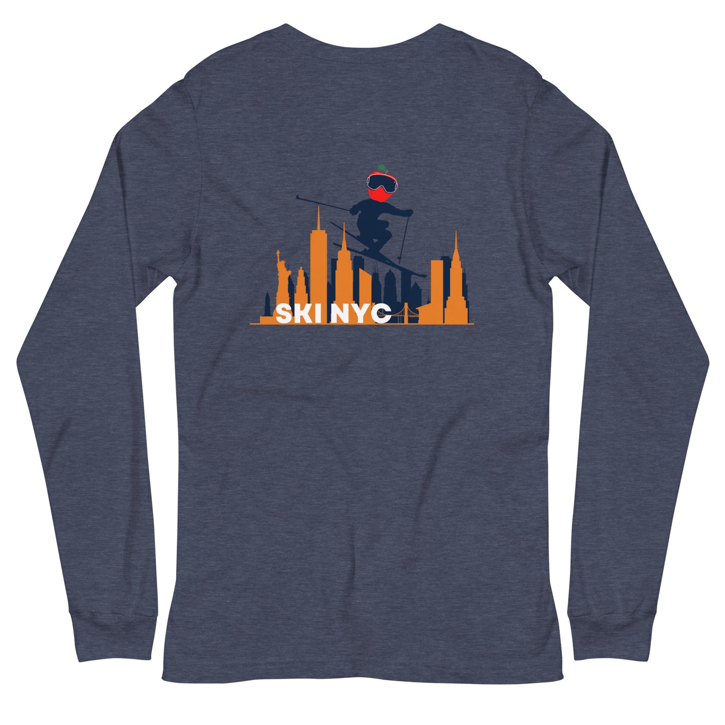 Adult's NYC Ski Bella + Canvas Long Sleeve